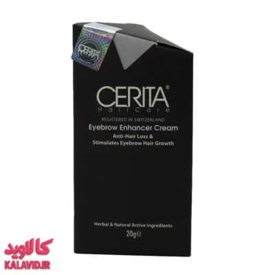 کرم تقویت کننده ابرو 20 گرم سریتا - 4179 - بسته بندی کرم