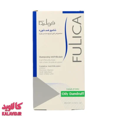 شامپو ضد شوره پوست سر چرب 200 میل فولیکا