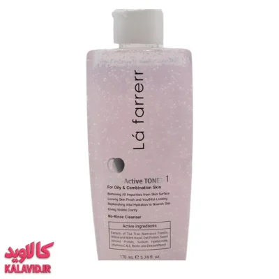 تونر مولتی اکتیو کد 1 پوست های چرب و مختلط 170 میل لافارر