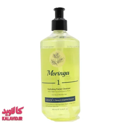ژل شستشوی صورت مورینگا پوست چرب