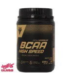 بی سی ای ای های اسپید پودر خوراکی با طعم میوه های استوایی و پرتقال 300 گرم ترک نوتریشن 3802 - نمای جلوی بسته‌بندی پودر BCAA برای ریکاوری و کاهش خستگی - فروشگاه مکمل بدنسازی کالاوید