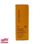 کرم ضد آفتاب و ضد لك بی رنگ اس پی اف 50 مناسب پوست خشک و معمولی 40 میل لافارر 4142 - بسته بندی کرم ضد آفتاب - فروشگاه مکمل بدنسازی کالاوید