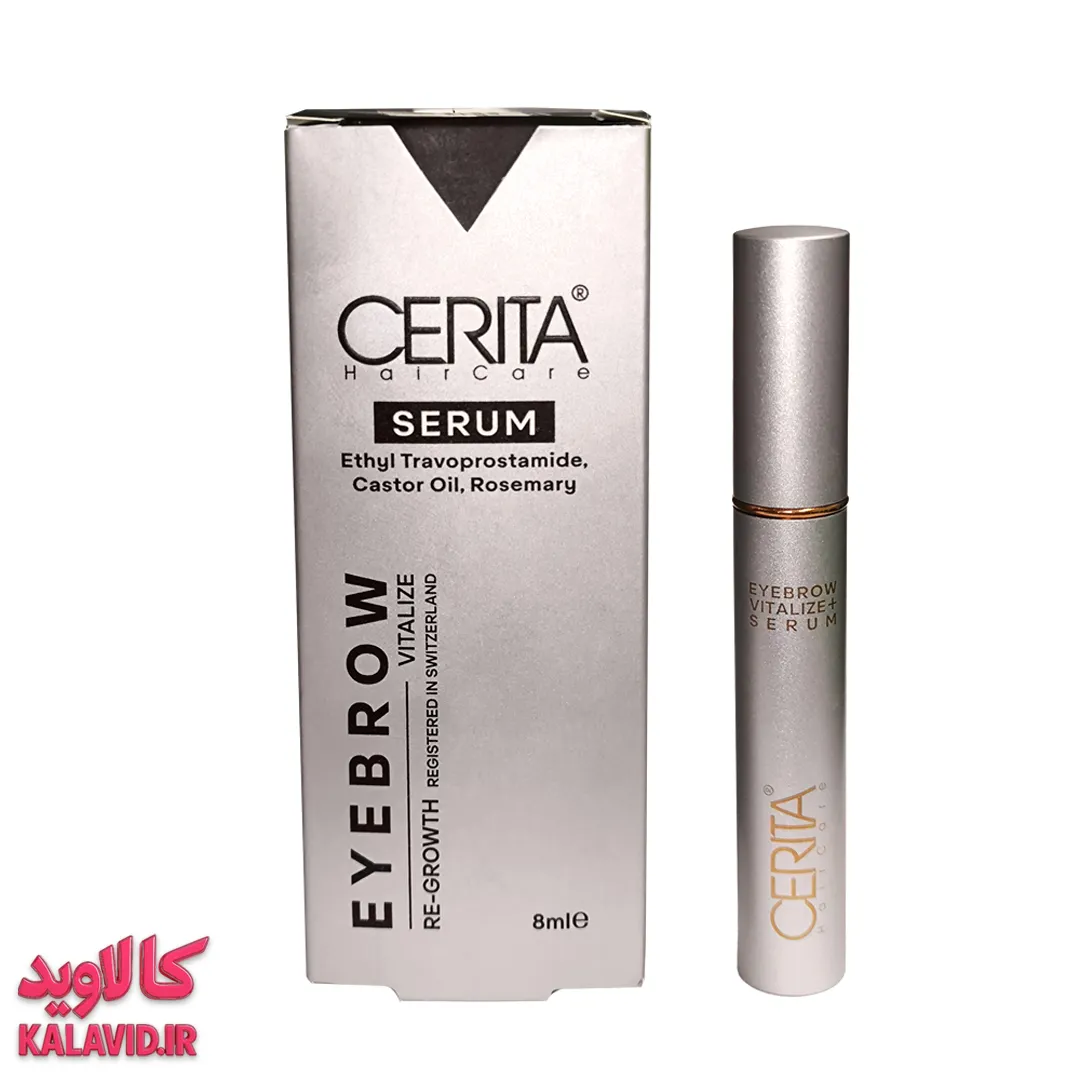 سرم احیا ابرو سریتا (8 میل) تقویت فولیکولها ✨ سرم احیا کننده ابرو 8 میل سریتا 4128 - بسته بندی سرم احیا کننده ابرو - فروشگاه مکمل بدنسازی کالاوید